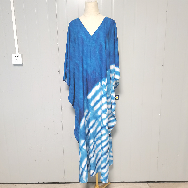 Europa y América blusas impresión de secado rápido vestido de vacaciones bikini blusas de baño transfronterizas Amazon 5D192