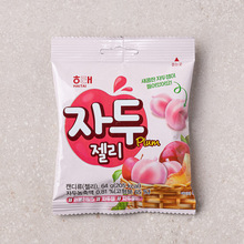 韩国进口HAITAI海太李子味果汁软糖休闲食品儿童QQ糖果小零食