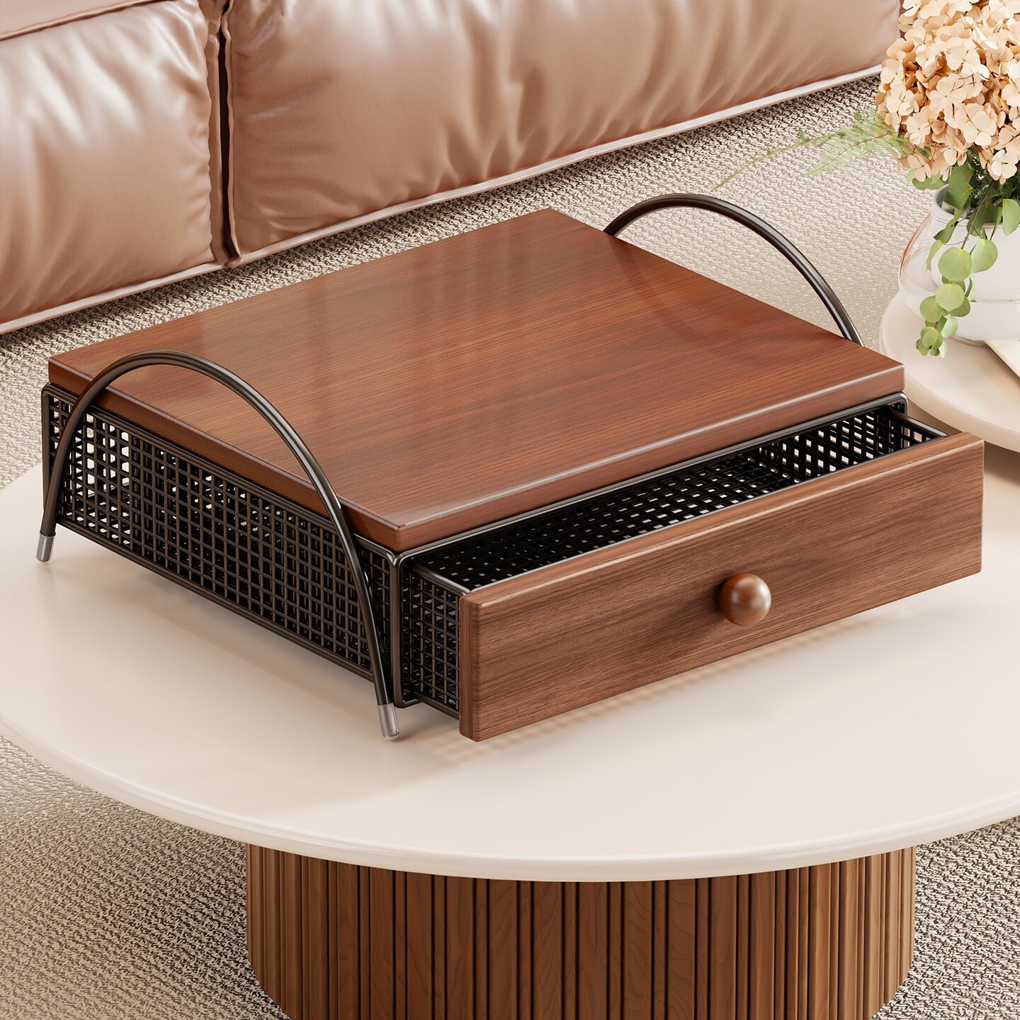 Estante Organizador de Mesa Multicapa Extraíble para Cocina