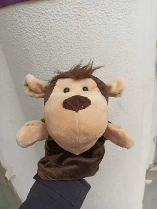 Fabricante animal Lobo conejo mono cocodrilo boca abierta padre-hijo interactivo dedo jugando marioneta jardín de infantes narración de historias