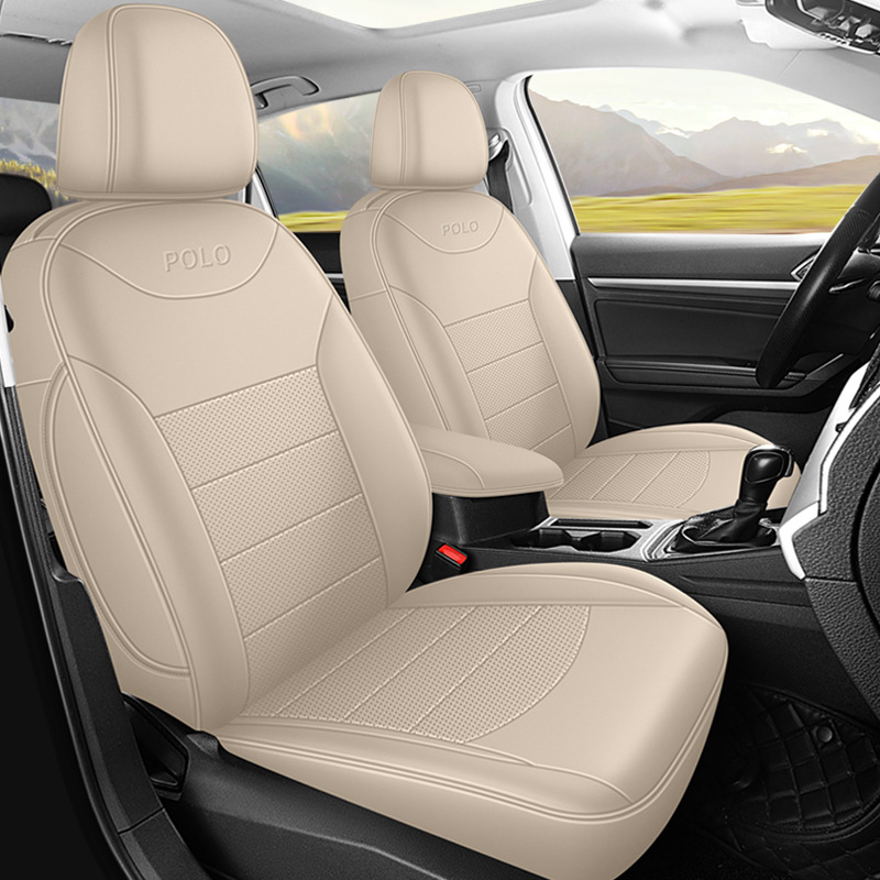 Modelə uyğun (Original) oturacaq örtükləri: Volkswagen full breathable leather - minimalist-beige-volkswagen-polo-standard-edition-volkswagen-polo