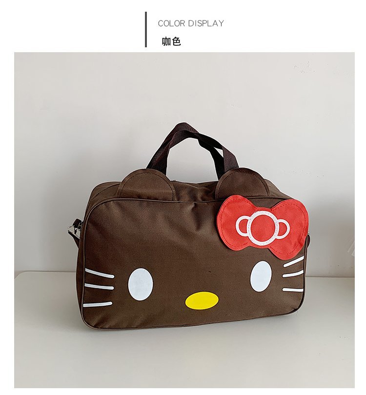 Nueva bolsa de viaje de gran capacidad Oxford caricatura linda bolsa de almacenamiento para viajar bolsa de hombro bolsa de mano