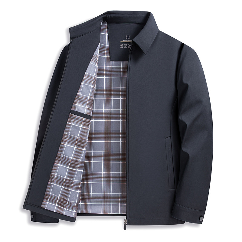 Men's Lapel Jacket Winter 2025 New Loose Casual Business and Fit Top Tops Men's Lapel Jacket Winter 2025 New Loose Casual Business and Fit Top Tops
