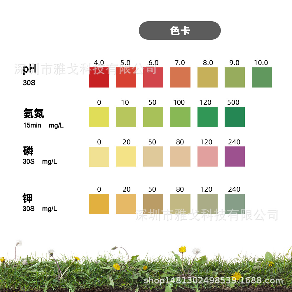 PH土壤氨氮 磷 钾检测土壤滴液检测仪 农业氮磷钾肥力检测测试盒