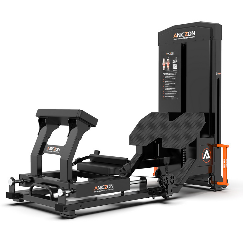 Equipo de entrenamiento de cadera de acondicionamiento corporal, entrenador de cadera, empuje de cadera, estiramiento de espalda, equipo de fuerza completo