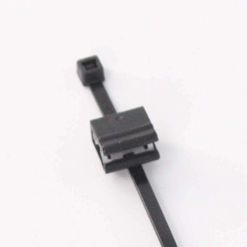 汽车线束电线油管管路固定带箭头倒勾固定卡扣卡子扎带绑带线卡子