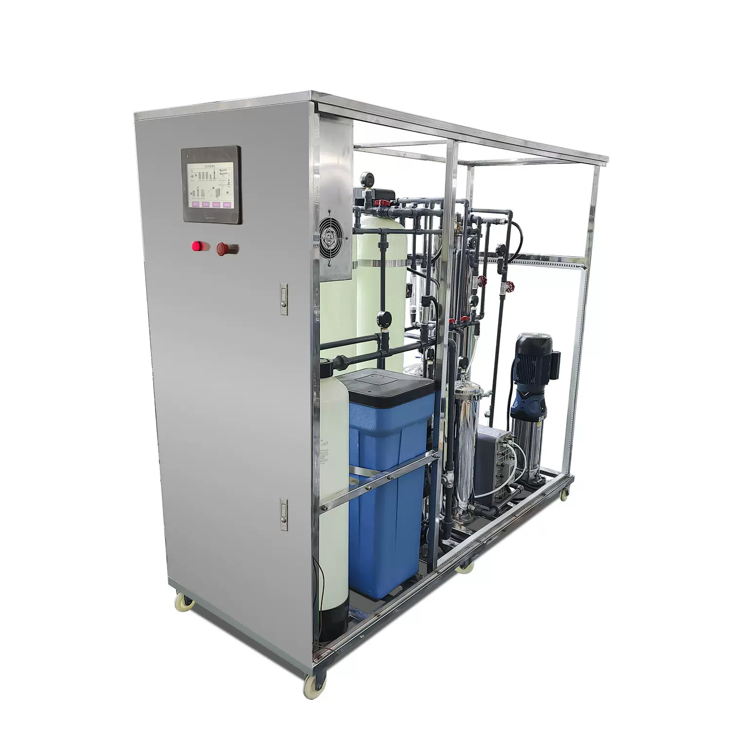 定制反渗透纯净水设备 酒店饮用水过滤净化  生活饮用水处理设备