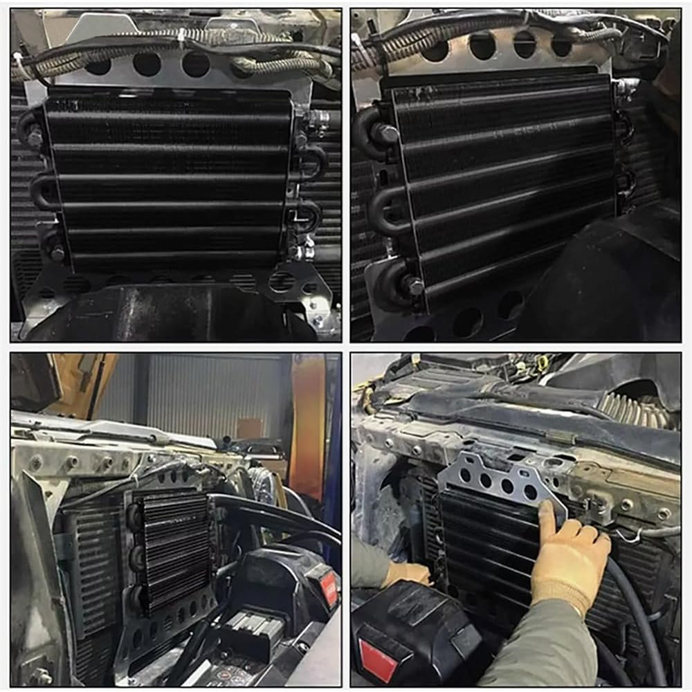 Cross-border special for automobile modification parts air conditioning exhaust tube condenser condenser tube universal oil cooler heat dissipation