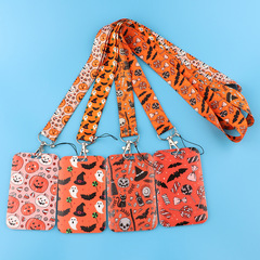 萬聖節聖誕手機掛繩  多色證件卡手機吊牌掛繩掛脖鑰匙鏈掛繩批發