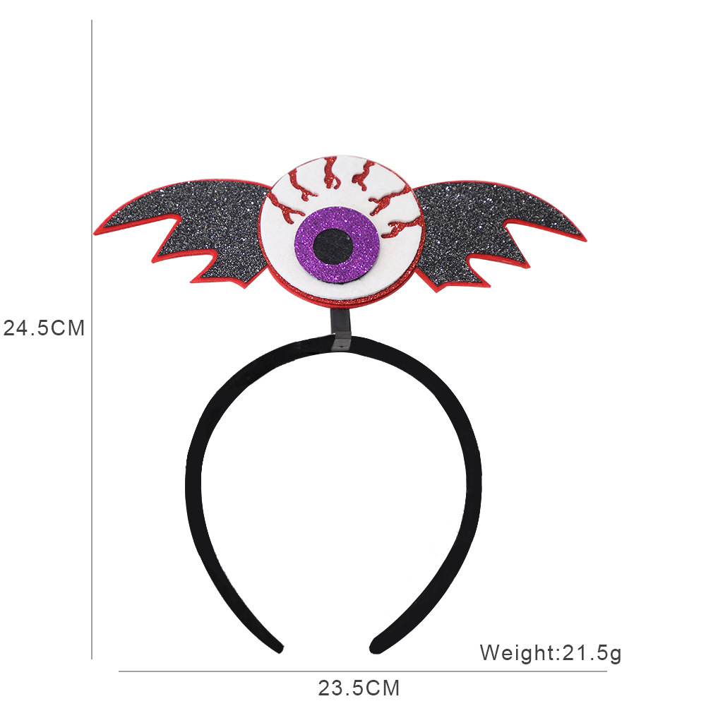 Diadema Decorativa para Halloween de Plástico y Fieltro para Fiesta de Disfraces image 22