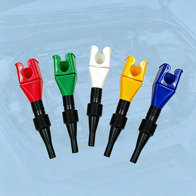 Cross-Border Oil Pouring Hands-Free Bayonet Refueling Funnel Portable Folding Telescopic Hose Filling Motorcycle Gasoline Funnel