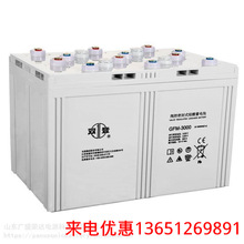 雙登蓄電池GFM-3000電力系統2V3000AH機房配套