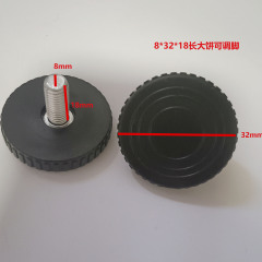 M6 M8*32 大型調整脚、プラスチック調整脚ネジ、家具ネジ調整脚、テーブル、椅子、コーヒーテーブルの脚パッド
