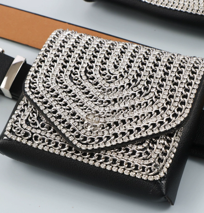 Черная belt bag, коллекция 2021