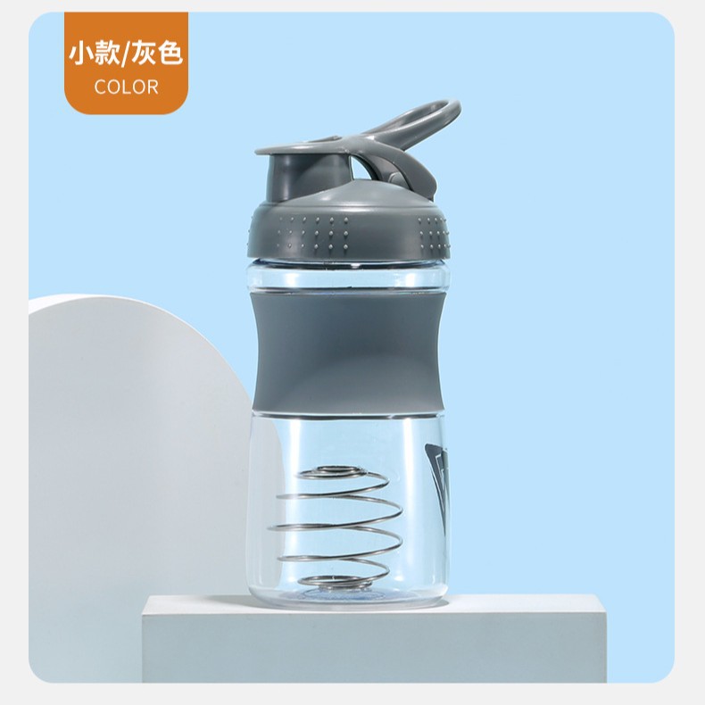 Taza de mano especial transfronteriza para mujeres taza de batido de leche de reemplazo de comida portátil agitación proteína fitness deportes plástico sacudiendo taza de agua