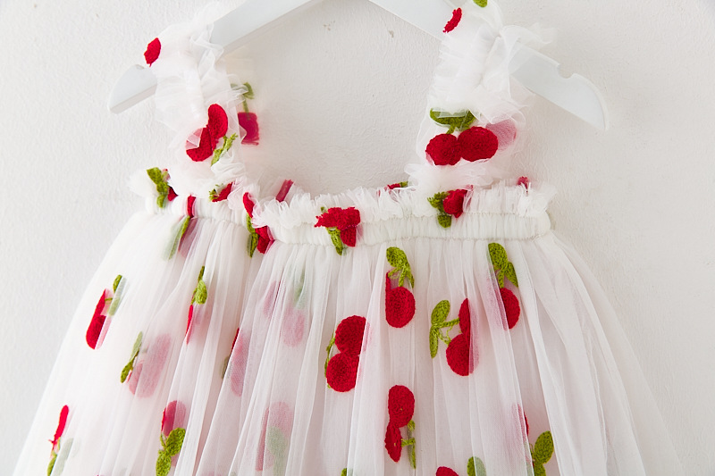 240g Weight Children's Dress Children's Clothing Type Knee-Length Dress Length Type Sleeveless Sleeve Length Mesh Dress Dresses Type Polyacrylonitrile Fiber Fabric Type High Waist Waist Line Casual, Daily Occasion U Neck Neckline Regular Fit Fit Type Printing Pattern Summer Season Girl'S Gender Princess Style Princess Printing Polyacrylonitrile Fiber Girls Dresses 12