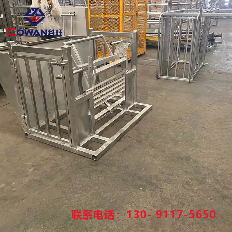 Suministro directo de fábrica oveja galvanizada en caliente marco giratorio fijo marco de oveja Baoding marco de prevención de epidemias poda marco de lana de pezuña de oveja Baoding