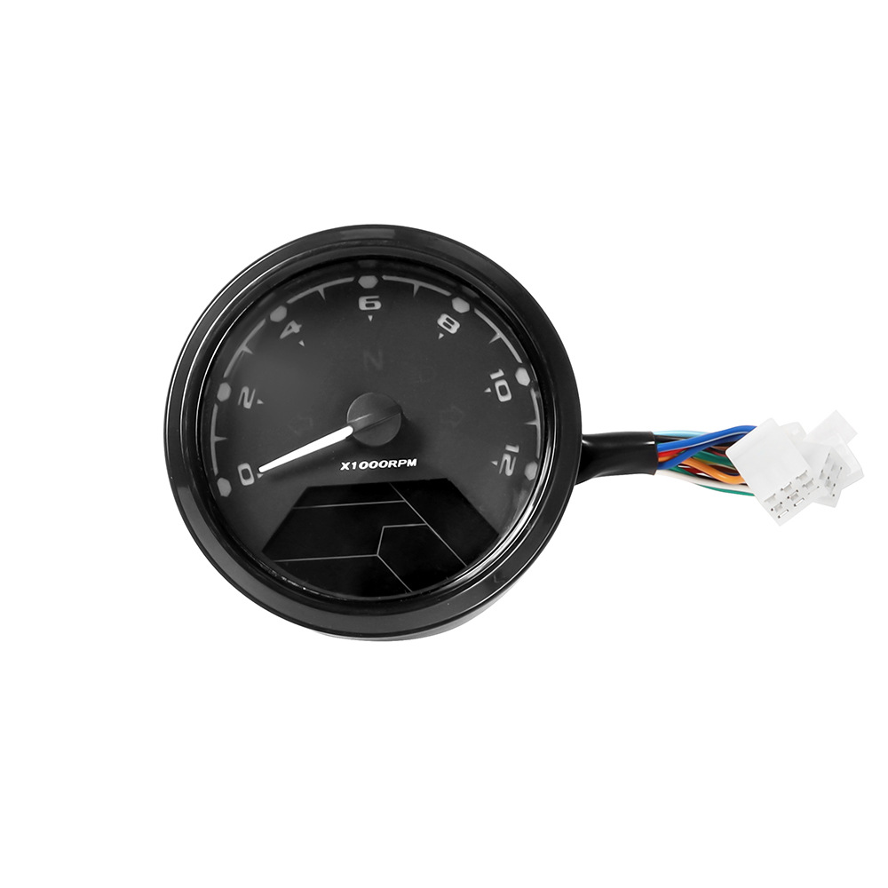 Motorcycle Modified Instrument Retro Modified Instrument Odometer Lcd Instrument/New Instrument Assembly