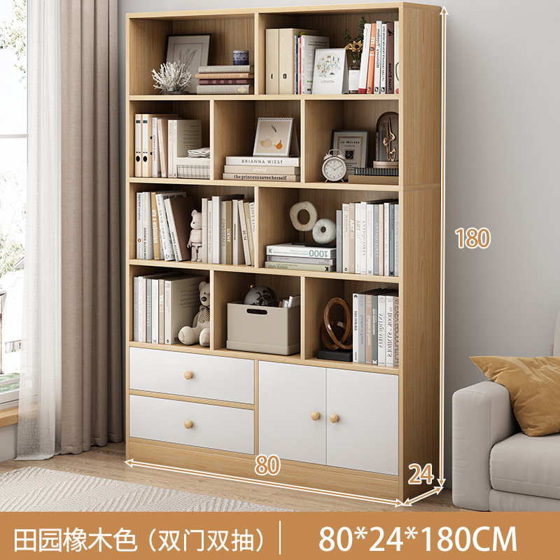 80cm 더블 도어 더블 펌핑 목가적 오크