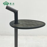 Maigu Modern Modern Modern Modern Minimalist Daily Casual Coffee Lafe с металлическими кожаными столешницами в гостиной отеля