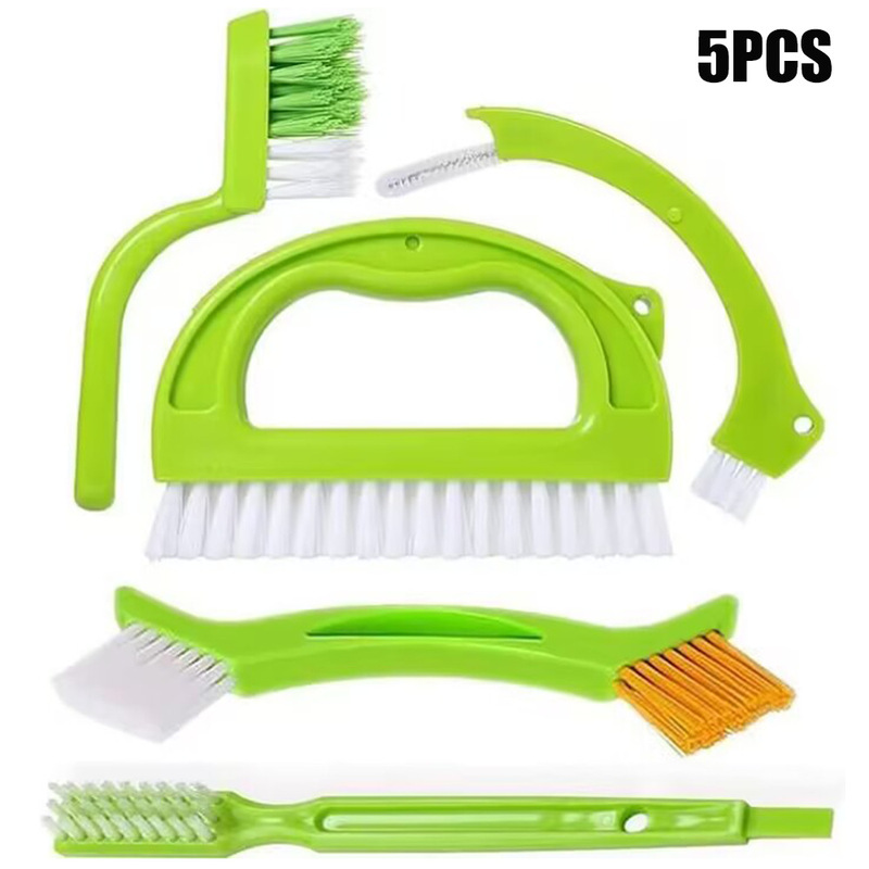 5-piece grouting brush (5 in 1) cleaning brush cleaning scrubber four-piece tank slurry brush tile bathtub sink