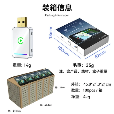 Wireless Carplay Adapter, Simsiz CarPlay və Android Auto