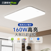 三雄极光led客厅灯吸顶灯灯具现代简约智能音响语音吸顶灯卧室灯