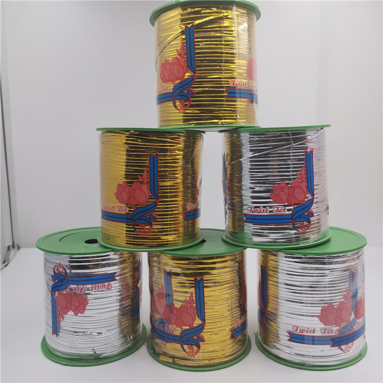 多规格金属扎丝鲜花包装扎丝礼品包装扎丝花店花束金色扎丝