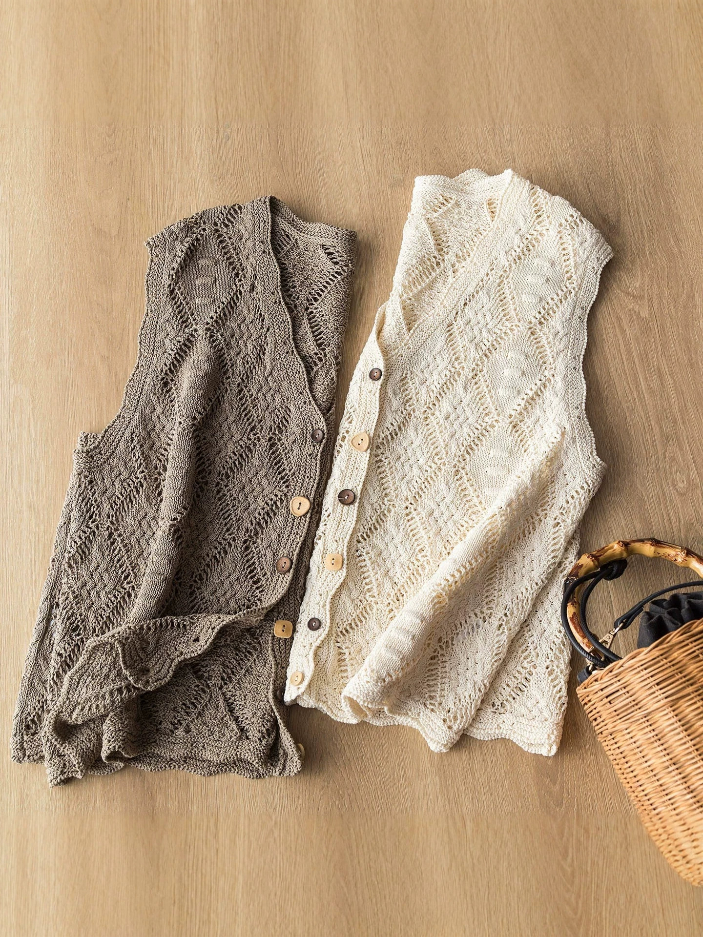 Summer thin cardigan sleevless