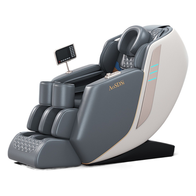 Sillón de masaje para el hogar, cuerpo completo multifuncional, cabina espacial automática, gravedad cero, doble SL, riel transfronterizo