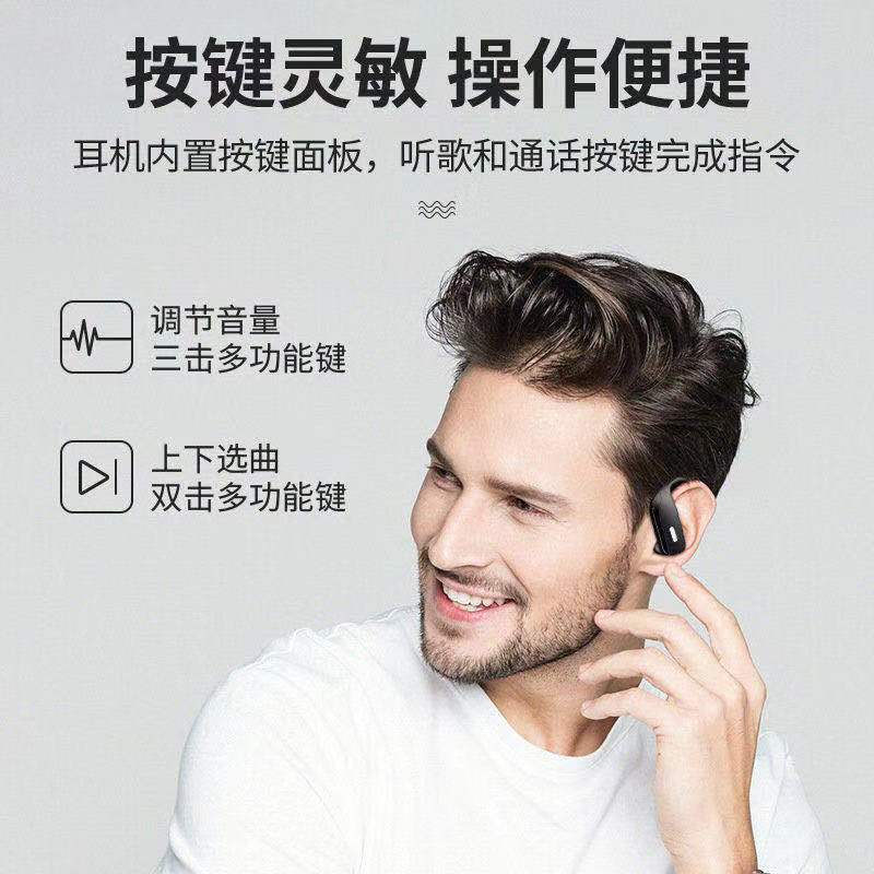 Transfronterizo caliente T17 auricular Bluetooth inalámbrico TWS oído-montado deportes impermeable auriculares Bluetooth 5,3 Suministro directo de fábrica