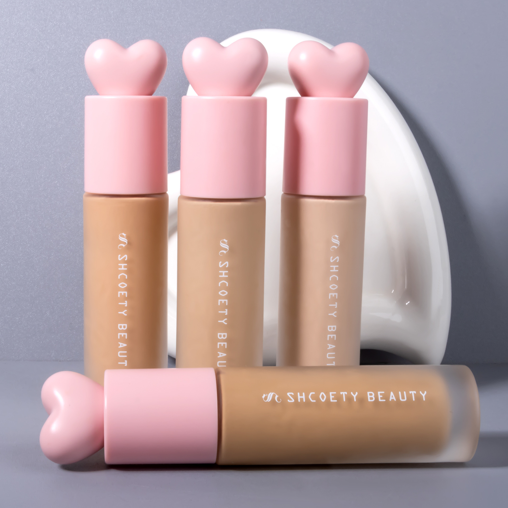 SHCOETY Cross-border Foundation matte Concealing Long-lasting Makeup without smudge, Pore-invisible Foundation, European and American Foundation cream undefined