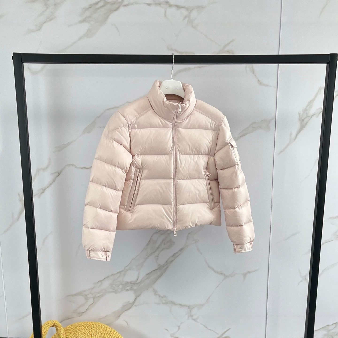 Cross-border export Mengjia 26s popular autumn and winter slim-fit stand-up collar Petra short thick down jacket for women