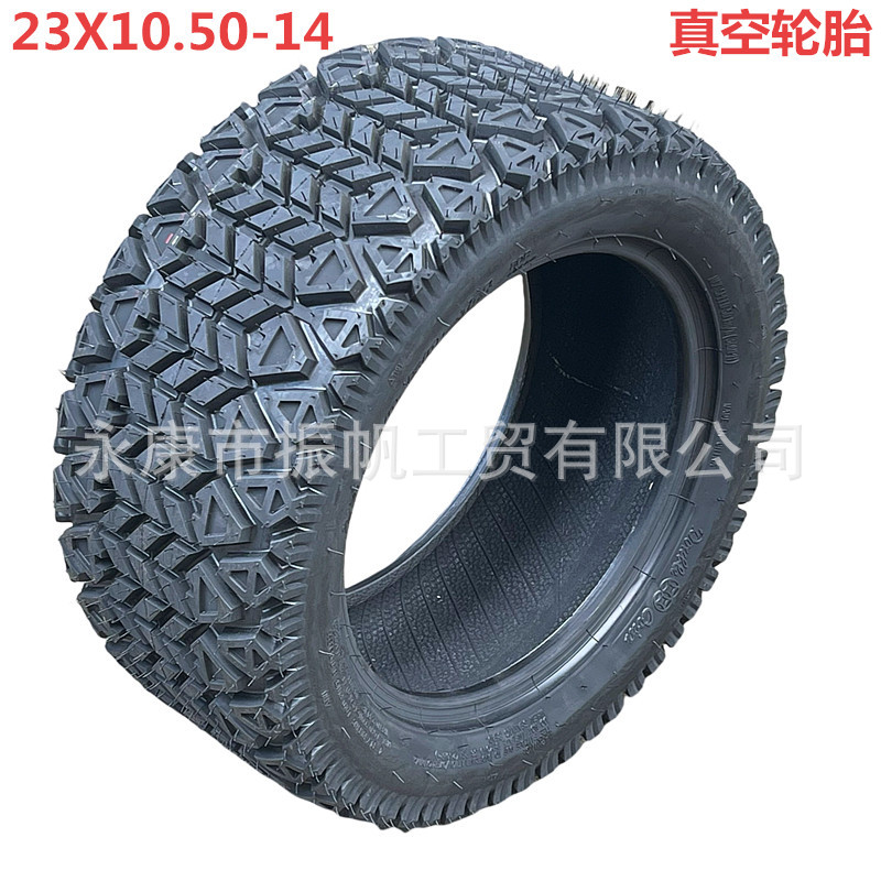 ATV cuatro ruedas acessorios de coche de playa kart 23X10.50-14 pulgadas neumáticos de carretera vacío