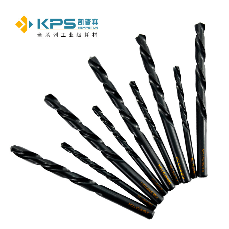 凯普森M2高速钢左旋麻花钻左旋钻不锈钢钻头包邮直柄麻花钻1-13mm