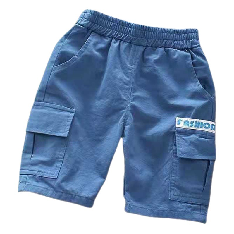 Pantalones Cortos Cargo para Niño de Algodón, Estilo Cargo, para Verano