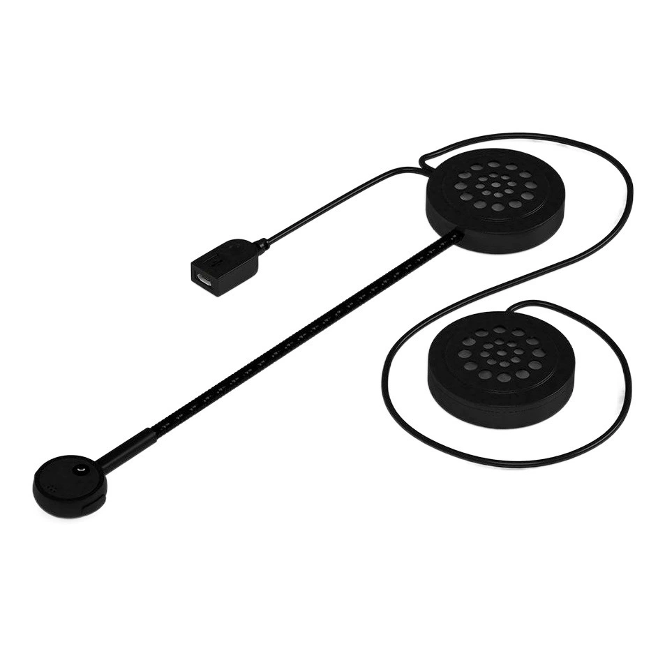 Мотоциклетная Bluetooth-гарнитура 5.0 для шлема, длительное время автономной работы, низкое энергопотребление, двусторонняя стереосистема, встроенная Bluetooth-гарнитура для шлема.