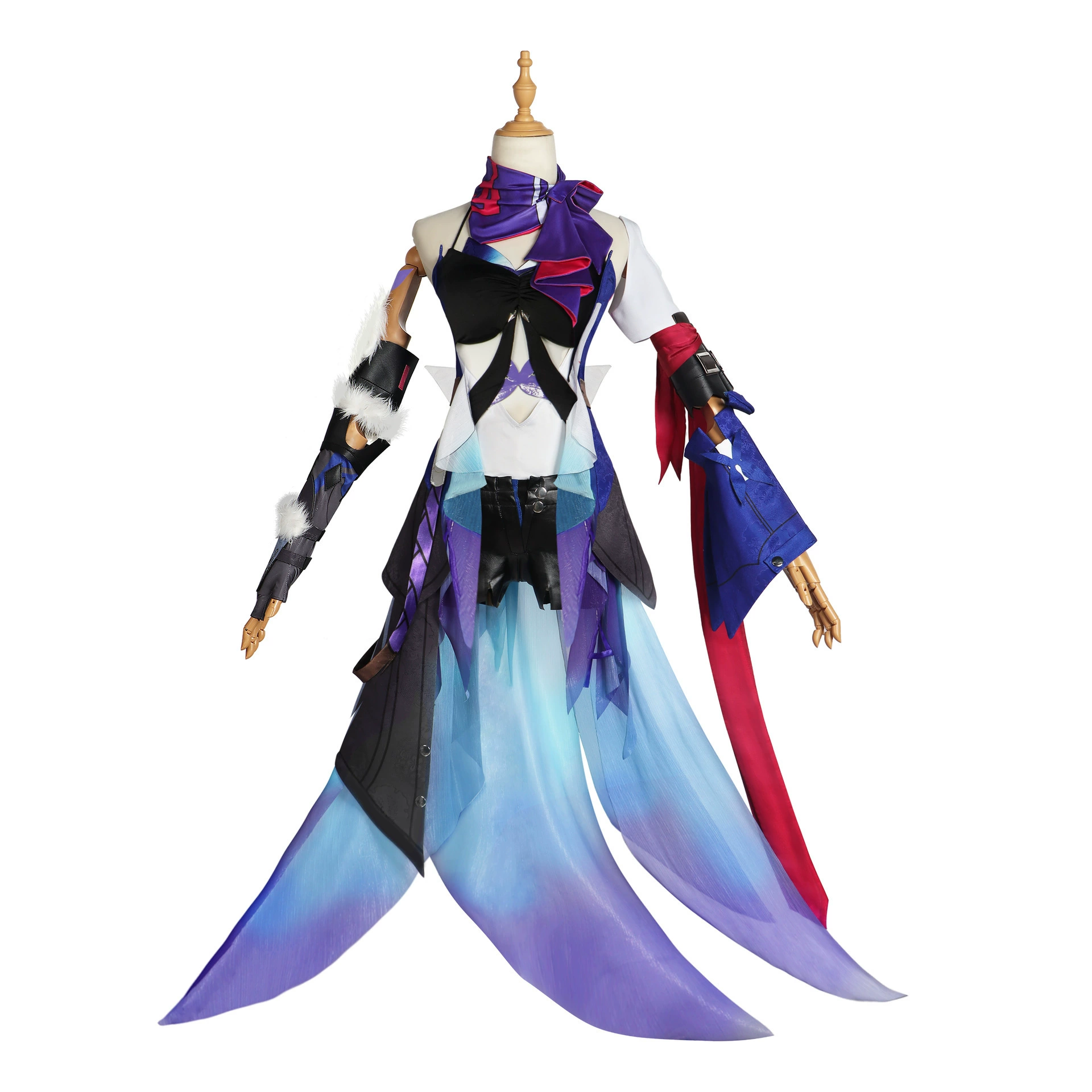 Косплей-костюм Beishui Trading Collapse Star Dome Railway Cos Costume Xier Earth Fire Member Cute Girl Game Cosplay Costume