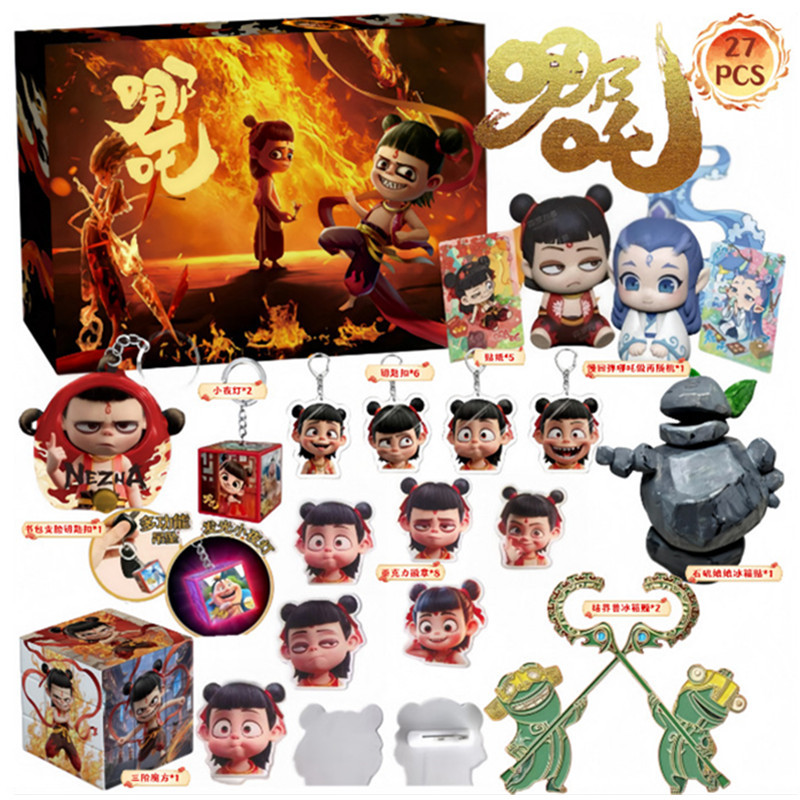 Juego de juguetes sorpresa de dibujos animados transfronterizos, figuras de Sanrio, juguetes de regalo para niños.