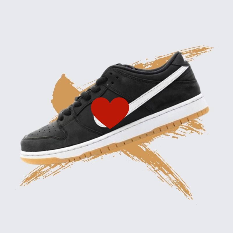 Putian Pure Original Dunk Sb Low Black Raw Rubber White Raw Rubber Sports and Leisure Low-Top Sneakers for Men and Women Putian Pure Original Dunk Sb Low Black Raw Rubber White Raw Rubber Sports and Leisure Low-Top Sneakers for Men and Women