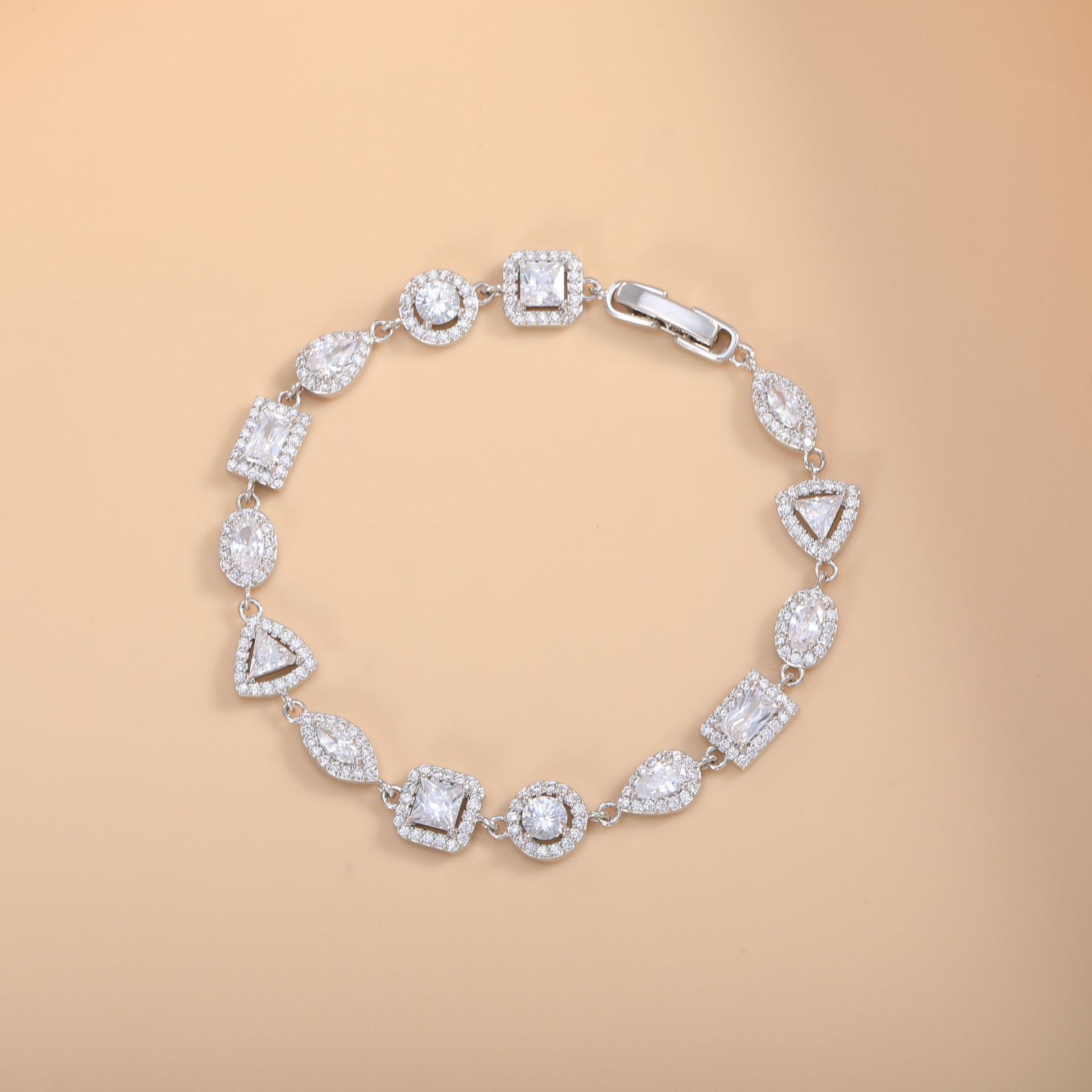Pulsera mujer elegante clásica multi formas joya fina_voghion.com