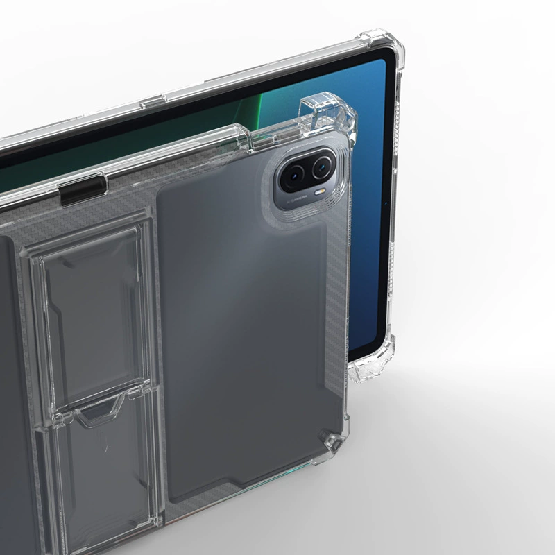 Подходит для защитного чехла Xiaomi планшета 5, углеродное волокнистое полотно поддержка MIPAD5 PRO quadruple airbag анти-удар прозрачность