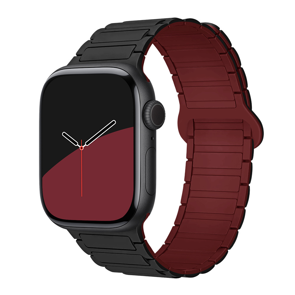 Black with burgundy / 40/41（S10/11 42MM）