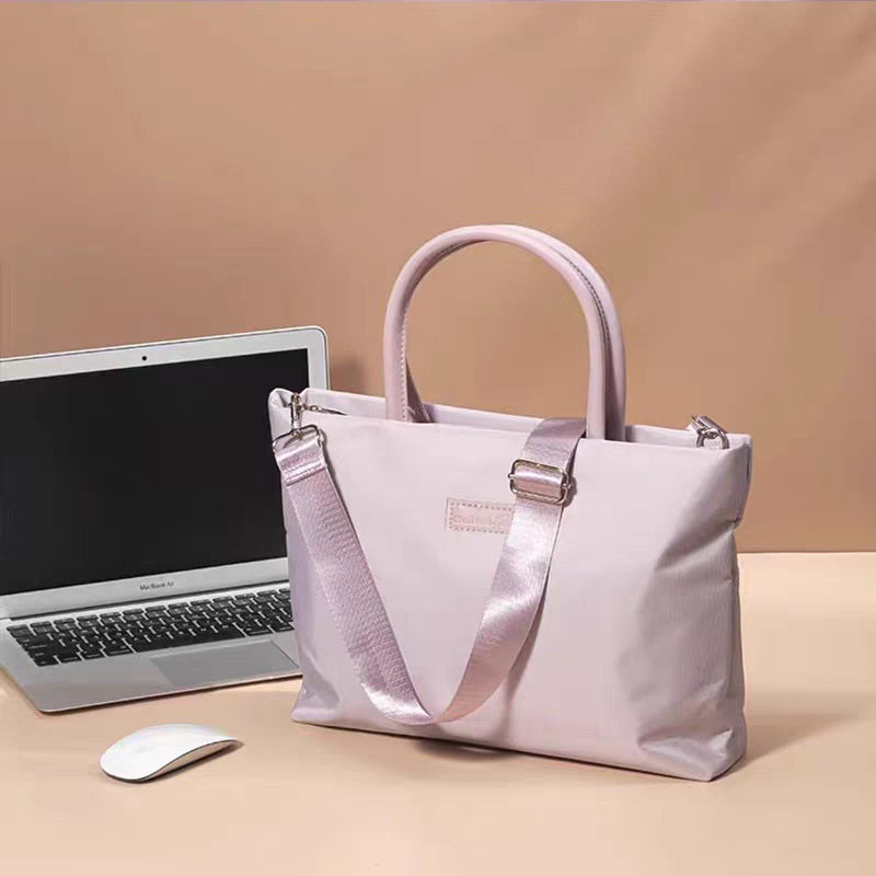 シンプルで軽量の女性用ラップトップバッグポータブル HP Lenovo オフィスワーカー 16inch オフィスバッグユニバーサル|undefined