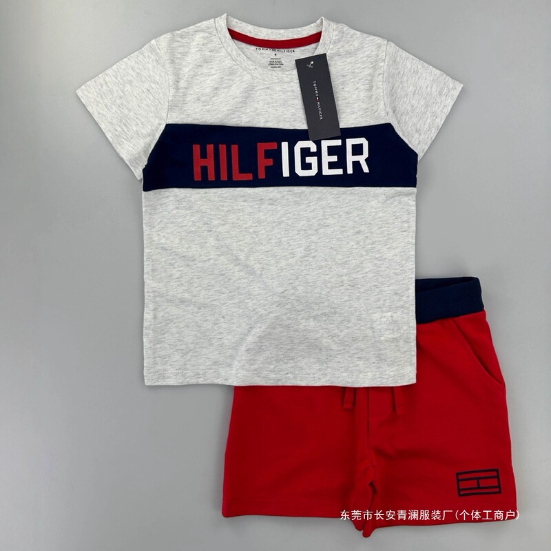 Wholesale 2025 new casual fashion boys' and girls' summer sets, short-sleeve shorts sets, printed summer t-shirts Wholesale 2025 new casual fashion boys' and girls' summer sets, short-sleeve shorts sets, printed summer t-shirts