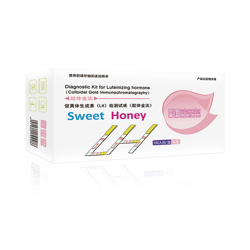 甜蜜蜜排卵检测试纸促黄体生成素（LH）检测试纸同大卫100条/盒