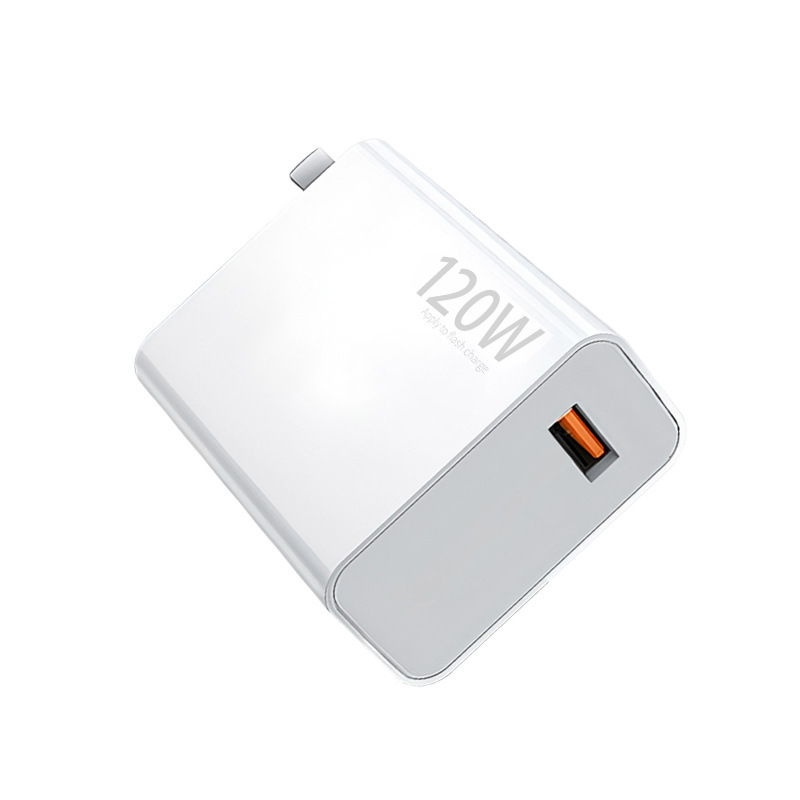 Adecuado para cargadores de teléfonos móviles Mi, compatible con la carga súper rápida de 67/90/120W, cabezal de carga rápida con etiqueta dorada y etiqueta azul.