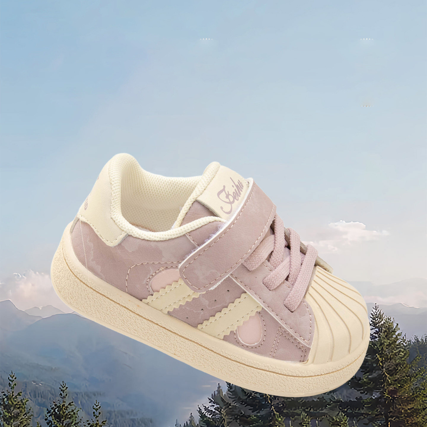 Primavera y otoño zapatos para bebés zapatos casuales para niñas zapatos deportivos con suela suave anti-derrapante zapatos para niños pequeños zapatos de skate transpirables