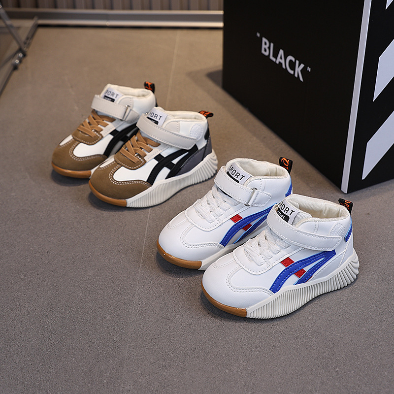 Children's sneaker girls white shoes outdoor casual shoes boys baby shoes basketball shoes cross-border foreign trade wholesale
