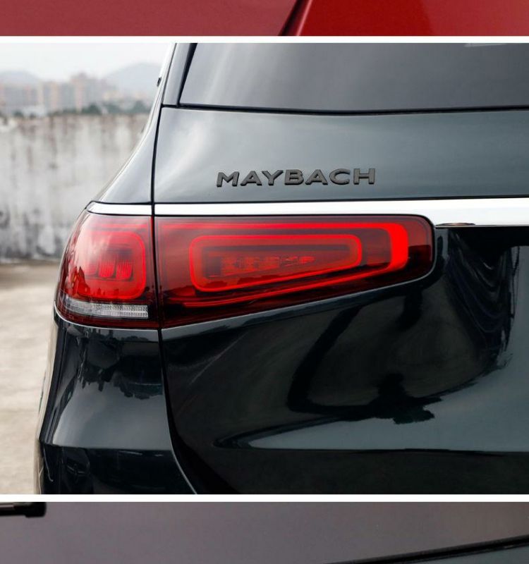 Maybach car emblem S480 S580 S680 GLS480 GLS600 V12 Mercedes-Benz digital English car emblem sticker